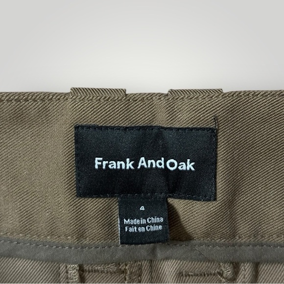 FRANK AND OAK AMELIA BALLOON PANT IN BROWN Sz 4 - Picture 5 of 14